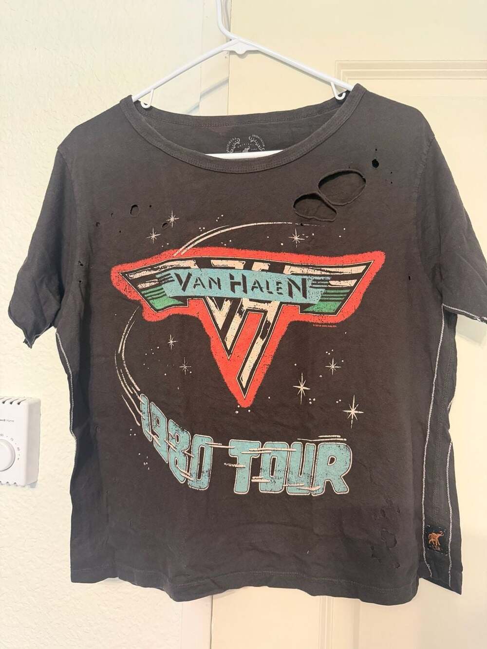 Trunk Ltd Van Halen 1980 Tour Distressed Graphic T-Shirt